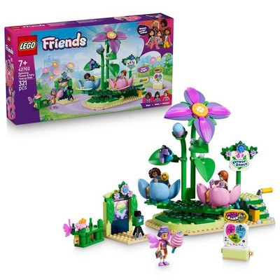 LEGO Friends 42702 Feentassen-Karussell mit Blumendeko, Bauspielzeug für Mädc...