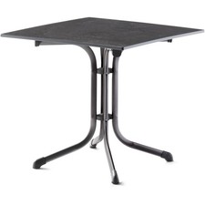 SIEGER Klapp-Tisch Vivodur 3130-55 80 x 80 cm Gestell aus Stahl in eisengrau,...