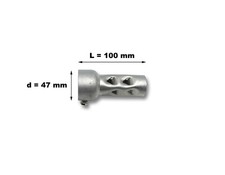 Silenziatore db-killer universale diametro Ø48mm x 100mm (10cm) anche per megato