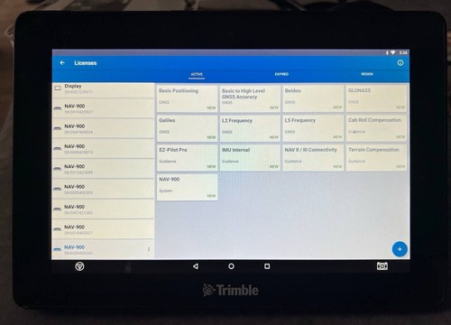 Trimble NAV900 Receiver High acurracy RTK(Ez-PilotPro)&display 750 IsoBus/Task - Picture 3 of 9