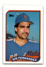 Sid Fernandez 1989 Topps #790 New York Mets Mint