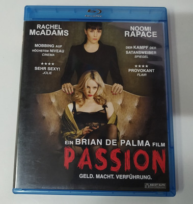 Passion Blu-ray de Palma Brian Leidenschaft Rachel Mcadams Noomi Rapace Verführt