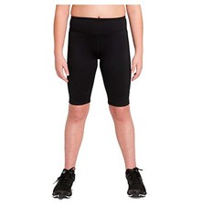 Nike Girls Dri-FIT Bike Mid-Rise Shorts Black Large DD8016-010