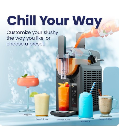 Iceman Slush-Ease Slushie Machine Frozen Drink Maker / Slushy Machine 5 Presets - Picture 2 of 11