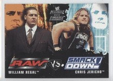 2002 Fleer WWE RAW vs SmackDown! William Regal Chris Jericho #80 1md