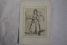 Original drawing of a little girl (50742)