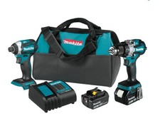 Makita XR296ST 18V LXT® Lithium‑Ion Brushless Cordless 2‑Pc. Combo Kit (5.0Ah)