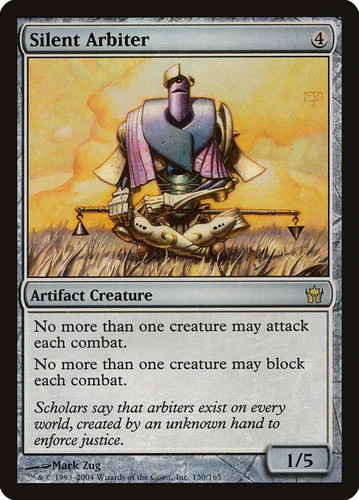 Silent Arbiter Fifth Dawn LP MTG
