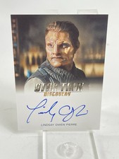 Star Trek Discovery Season 3 Lindsay Owen Pierre Full Bleed Autograph Card