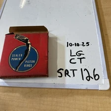 Sealed Power Piston Rings 12 X 3 3/8 GI-60 Vintage NOS In Original Package