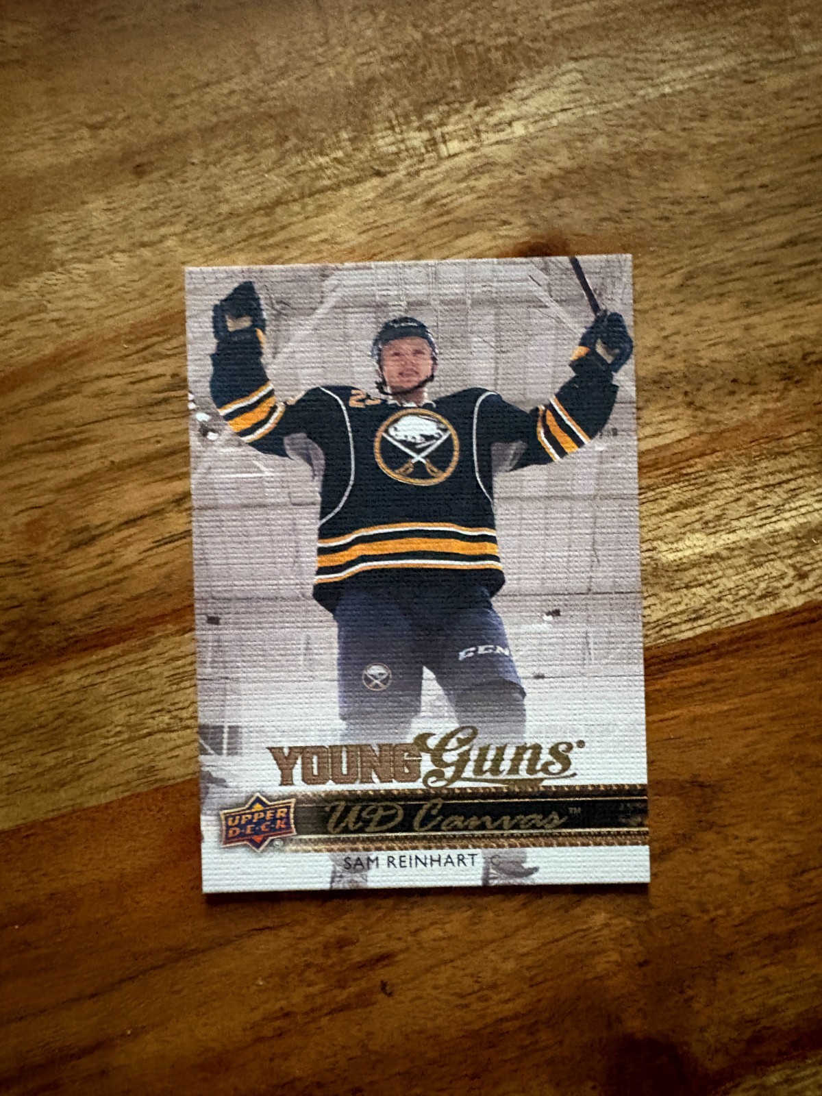2014-15 Upper Deck Canvas #C94 Sam Reinhart YG - Buffalo Sabres