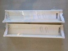 IKEA Mosslanda White Floating Shelf 21 3/4" Lot New 2 pack