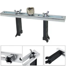 Universal Car Spanner Fuel Pump Lid Tank Cover Remover Wrench Tool Adjustable US