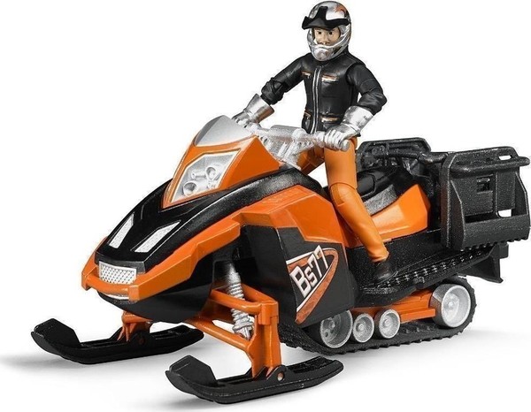 Gadget - Bruder: 63101 - Motoslitta Con Personaggio E Accessori -D- Bruder-image