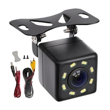 CMOS Backup Reverse Camera Car Rear View Night Vision Parking HD Waterproof 480p