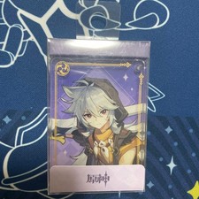 Genshin Impact Acrylic Keychain Leather New, Collectible, Rare