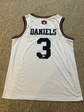 AUBURN TIGERS- MARQUIS DANIELS SIGNED AUTOGRAPH JERSEY ACOA BASKETBALL NBA