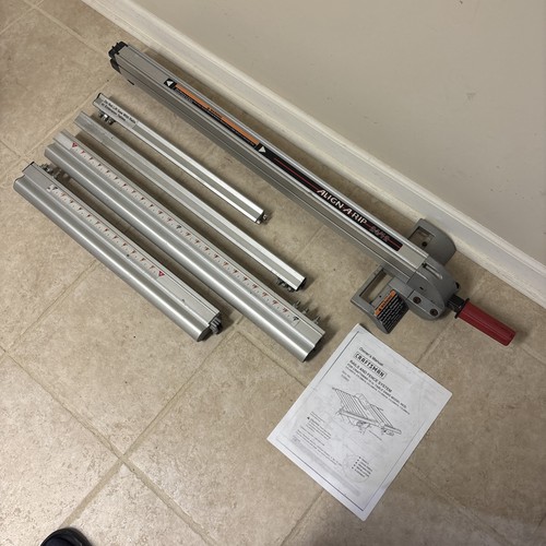 Craftsman Align A Rip Fence 24/12 Great Shape.