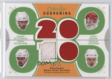 2010 O-Pee-Chee Henrik Zetterberg Chris Osgood Tomas Holmstrom #SV-DRW HOF 0c3