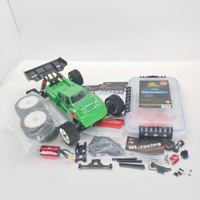 LC Racing EMB-TG 1/14 4WD Truggy Built Roller Rolling Chassis w/ Brushless Motor