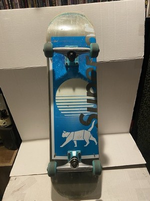 Superior Skateboard Tensor Trucks Cat & Moon 32  X 8  52 mm Wheels Complete