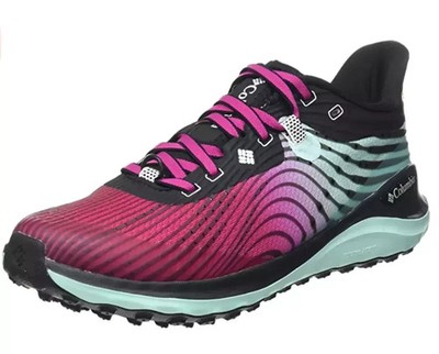 Columbia Escape Ascent Damen UK 7 EU 40 Pink Schwarz Trail Laufschuhe Turnschuhe