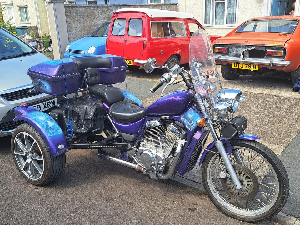 1996 SUZUKI VS 800 INTRUDER TRIKE SHAFT DRIVE - Image 2 of 4