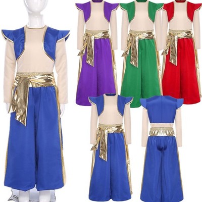 Junge Setzen Urlaub Outfits Durchführung 2 Stück Karneval Harem Hosen Anziehen