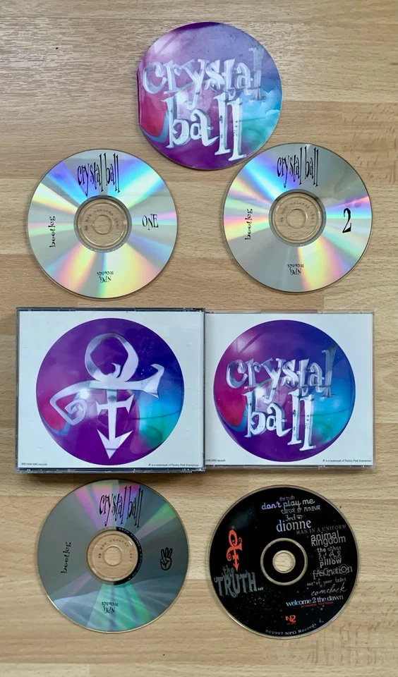 Prince / TAKAP - Crystal Ball (4 CD Box Set 1998)