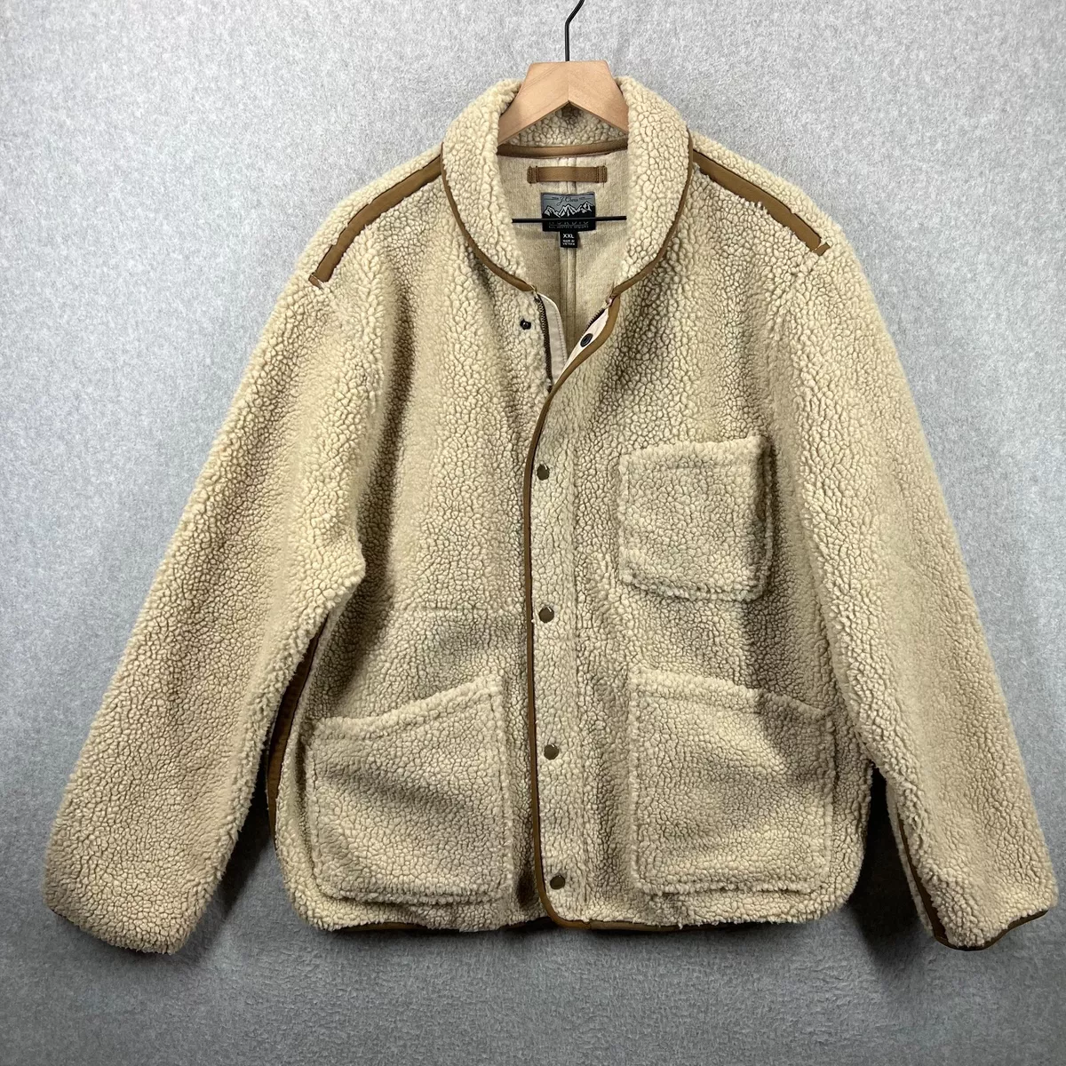 J crew top fleece coat