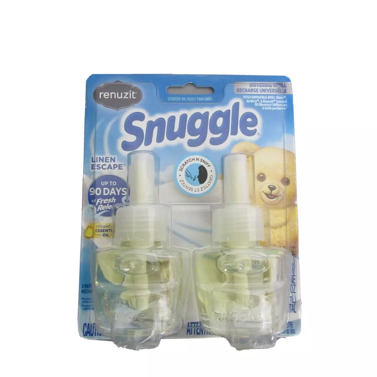 Renuzit Snuggle Scented Oil Refill for Plug In Air Fresheners