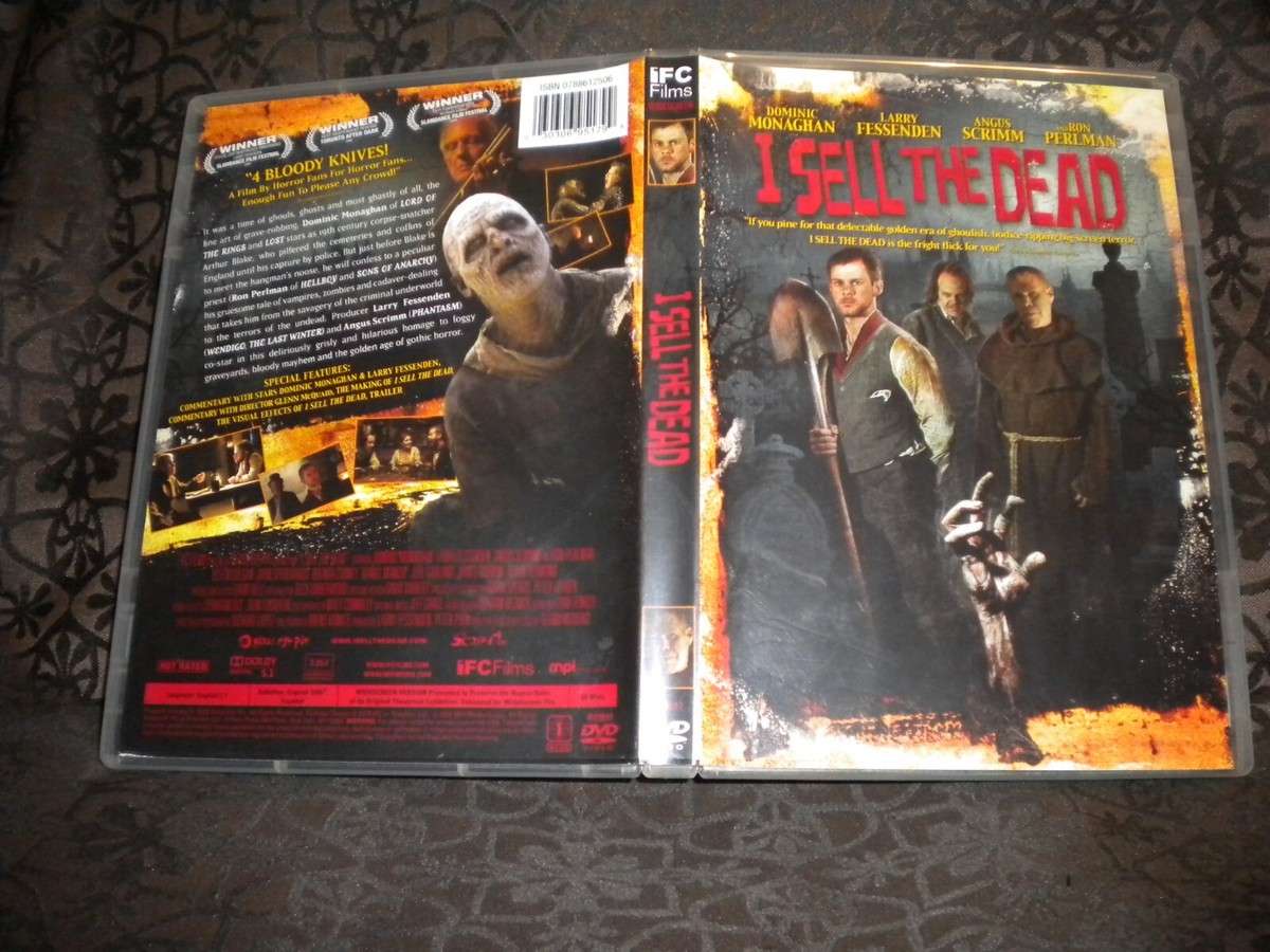 I Sell the Dead (DVD 2008) Dominic Monaghan Horror Comedy Cult