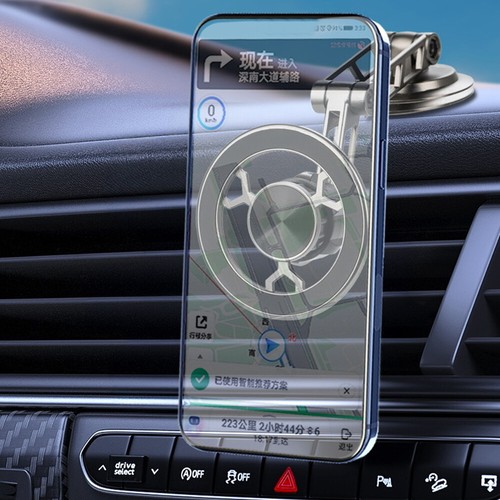 Supporto staffa telefono magnetica per Magsafe supporti telefono auto per iPhone 16 15 14 - Foto 4 di 13