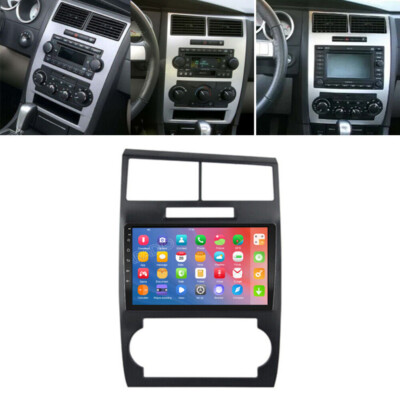 9 Android 15 Stereo Radio GPS Navigation For Dodge Charger Magnum 2005-07 LHD