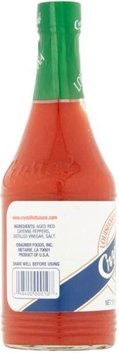 Crystal Louisiana's Pure Hot Sauce - 12 once - Kosher, senza glutine, senza OGM - Foto 3 di 3