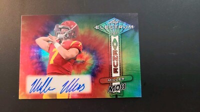 2024 Leaf Electrum MILLER MOSS RC AUTO Electrum Avenue TIE DYE USC QB /25