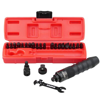 K504 Heavy Duty Manual Impact Driver Set, 3/8-Inch 1/2-Inch, 25-Piece