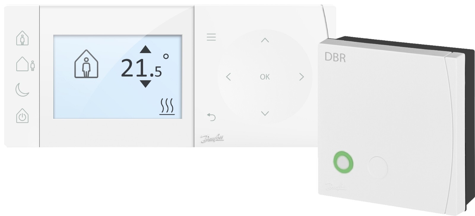 Danfoss TPOne-S Smart Room Thermostat Programmer + Wi-Fi App Control - 087N7856