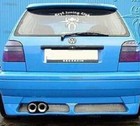 HECKLIPPE für VW GOLF 3 III 91-97 DIFFUSOR HECKANSATZ GRUNDIERT - Tuning-Palace