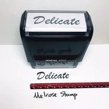 Delicate Rubber Stamp Black Ink Self Inking Ideal 4913