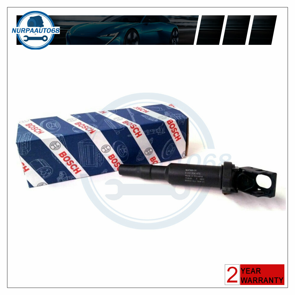 OEM For BMW M5 M6 Ignition Coil Updated W/ Connector Boot 