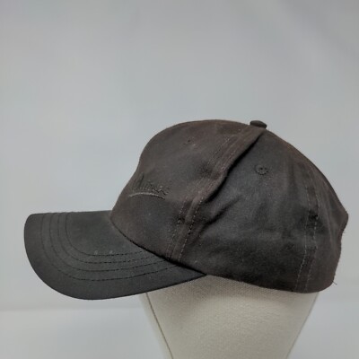 Casquette cuir marron stonewashé Aussie Apparel, casquette coton retro