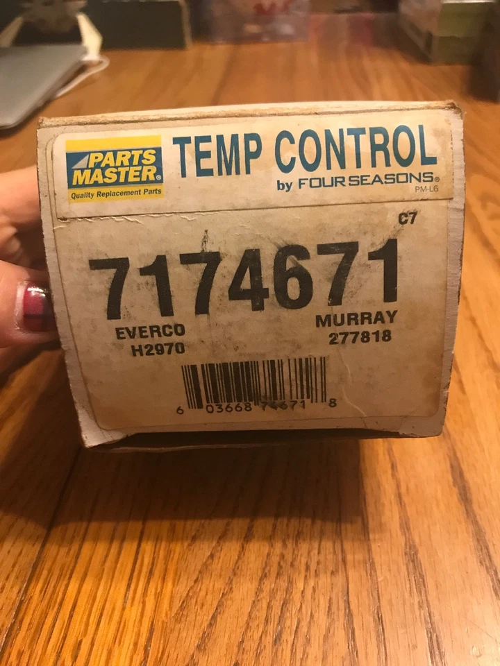 Parts Master TEMP CONTROL de Four Seasons 7174671 Everco H2970 Murray 277818 Foto 4 de 4