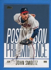2018 Topps Update Series - Postseason Preeminence BLUE #PO-17 John Smoltz Braves