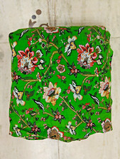 Tessuto stampa fatto a mano cotone indiano 25 iarde Sanganeri tessuto stampato a blocchi a mano