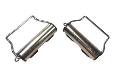 55 56 57 58 59 60 Chevy Seat Belt Retractors Pair 1955 1956 1957