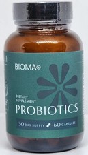 BIOMA Probiotics 60 Capsules/30 Day Supply Exp 1/2026- New/Sealed Free Shipping