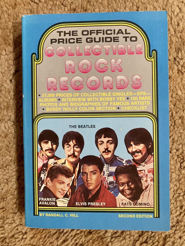 The Official Price Guide To Collectible Rock Records Second Edition 1981