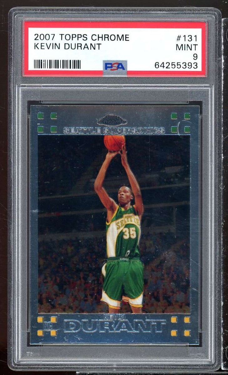 その他 2007-08 Topps Chrome Kevin Durant RC Kevin Durant Rookie Card 2007-08 Topps Chrome #131 PSA 9 | eBay