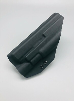 S&W SD9VE w/ Crimson Trace CMR 209 Light - Black Kydex IWB Holster USA Veteran 